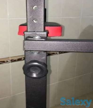 Стойка 4в1 турник брусья пресс упоры доставка и установка по Алматы, фотография 6