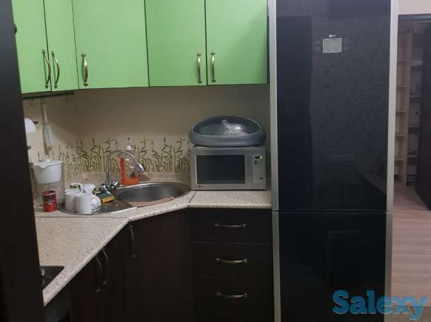 Сдаю 1.к кв. в Актау на длительный срок. Квартира с евро ремонт, полностью мебелировано, спит-система,  вход отдельный ;, фотография 4