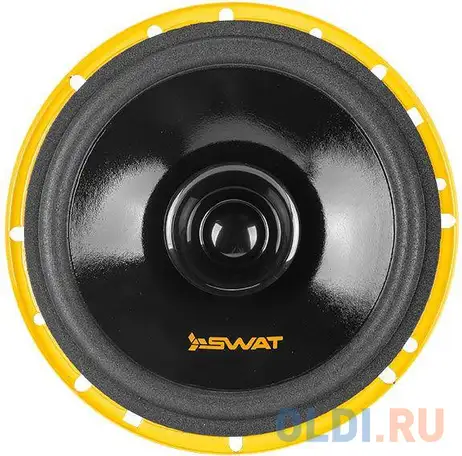 Колонки автомобильные swat sp-h6 (без решетки) 250вт 90дб 4ом 16.5см (6, фотография 1