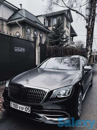 Прокат аренда Мерседес w222 с водителями по часам посуточно по г. Алматы и за его пределами, фотография 2