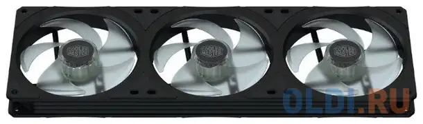Cooler master masterfan sf360r argb, 3x120mm, 4-pin (pwm), argb, 3 pcs, фотография 1