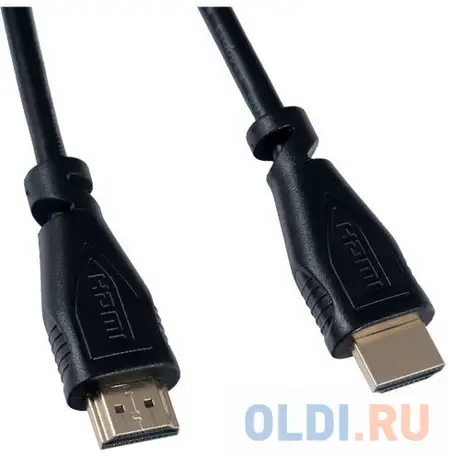 Кабель hdmi 10м perfeo h1006 круглый черный, фотография 1