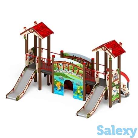 В гостях у сказки - дик 1.05.01-с - игровой комплекс h=900, фотография 1