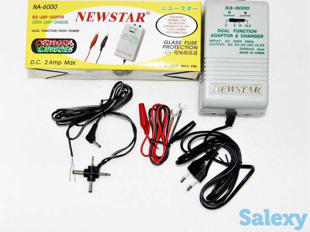 Адаптер и зарядное устройство трансформаторного типа NEWSTAR NA-6000., фотография 1