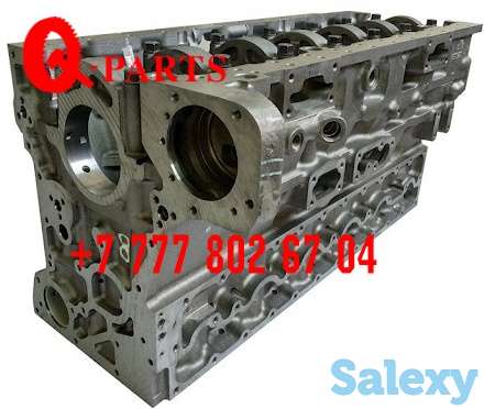 Блок цилиндров Cummins на экскаватор Hyundai Robex R520LC-9., фотография 1