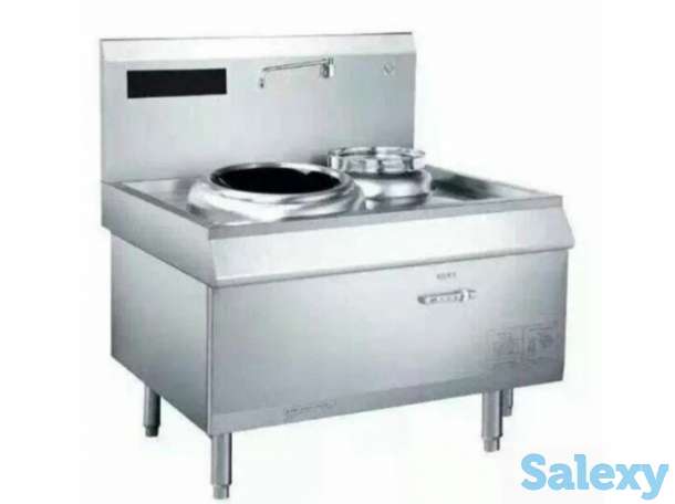 Плита индукционная профессиональная WOK напольная., фотография 2