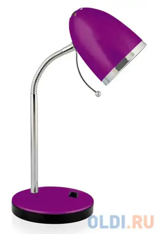 Camelion kd-308  c12 фиолетовый (светильник настольный,230v 40w e27), фотография 1