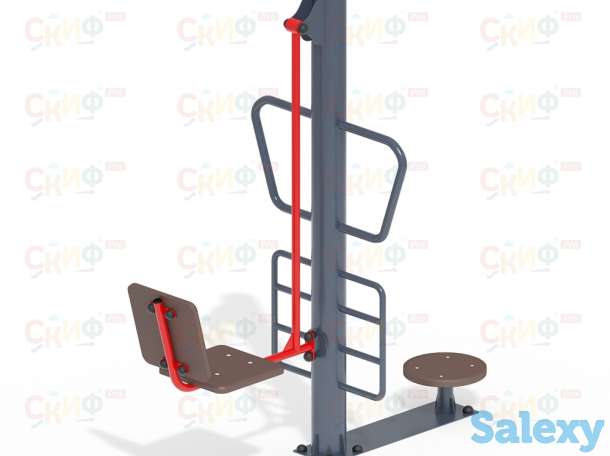 Тренажер уличный «Жим ногами + твистер СТ 022», фотография 1