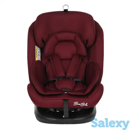 BAMBOLA Автокресло для детей 0-36 кг Minori ISOFIX Темно/Красный 2шт/кор, фотография 2