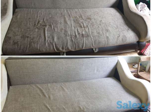 Химчистка, чистка мягкой мебели, матрасов, ковровых покрытий на выезд, фотография 8