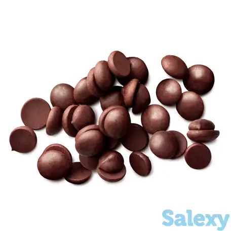 Amare шоколад горький без сахара 72%, капли 5,5 мм, фотография 1