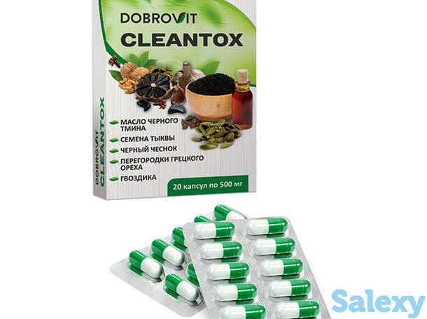 Антипаразитарный комплекс dobrovit cleantox, фотография 1