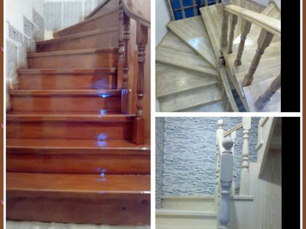 Изготовление и монтаж деревянных лестниц междуэтажная, фотография 4