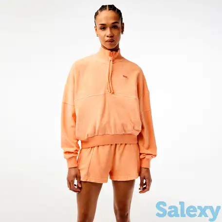 Женская толстовка lacoste на молнии, фотография 1