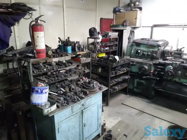 Токарный цех, мастерская по производству токарных работ, токарный бизнес, фотография 8