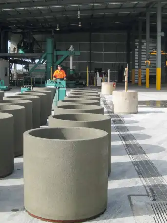 Оборудование для производства бетонных труб и колец, BFS  ATLANTIC, Германия., фотография 11