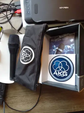 Продам микрофон динамический АKG, фотография 1