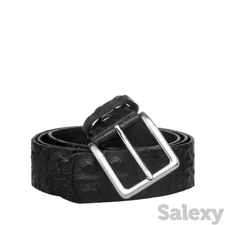 Ремень мужской pine black caiman, фотография 2