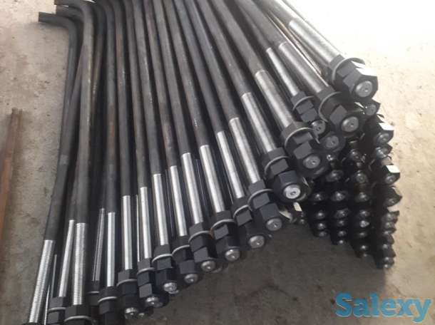 М36*1200 тип 1.1 ГОСТ болты фундаментные анкерные болты, фотография 1