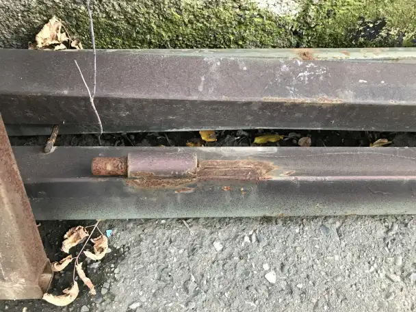 Ворота толстые и тяжелые с отдельной калиткой бу, фотография 5