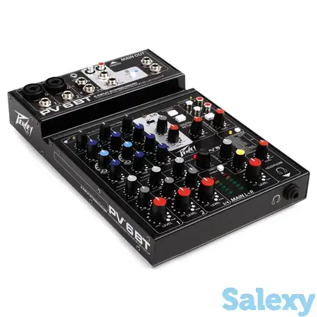 Микшерный пульт peavey pv 6 bt, фотография 1