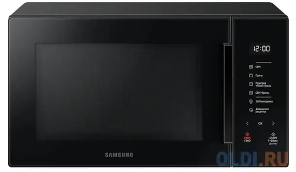 Микроволновая печь samsung mg30t5018ak/bw 30л. 900вт черный, фотография 1