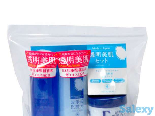Набор для лица momotani rice moisture travel set, фотография 1