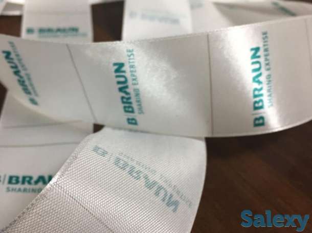 Печать на  ленточках Алматы,логотипы,надписи, фотография 8