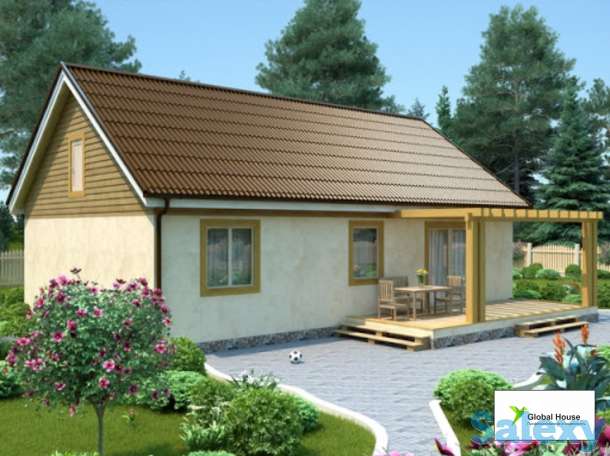 Строительство одноэтажных домов, фотография 1