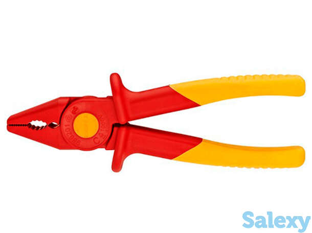 Пассатижи пластиковые 180 мм knipex kn-986201, фотография 1