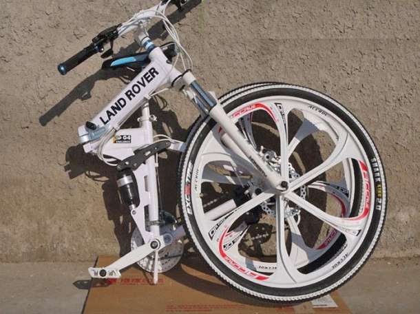 Складной велосипед на литых дисках Land Rover, фотография 5
