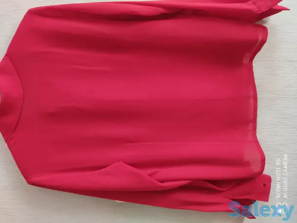 Продам креп шифоновая и шелковая женские блузки, фотография 2