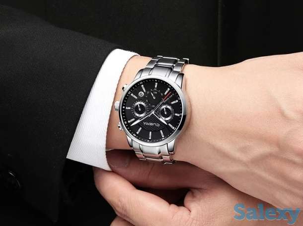 Кварцевые наручные часы Cuena, новые, в подарочной упаковке, фотография 7