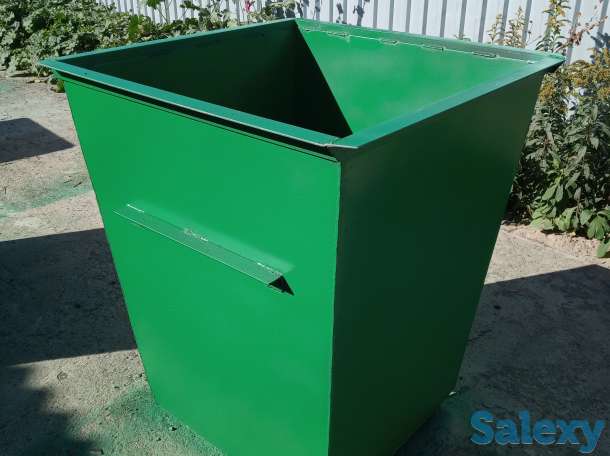 Мусорный контейнер для ТБО 0,75м3, 0,75 кубов, 750л Атырау 0,8 кубов, фотография 3