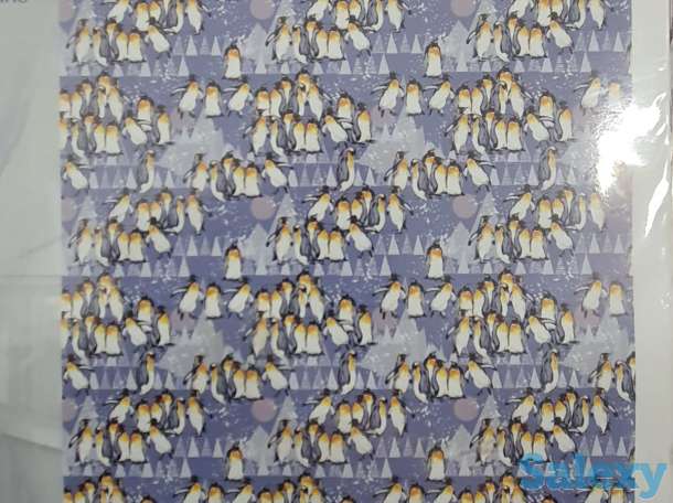 Шторки для душа и ванны, производство Турция, веселые пингвины, фотография 2