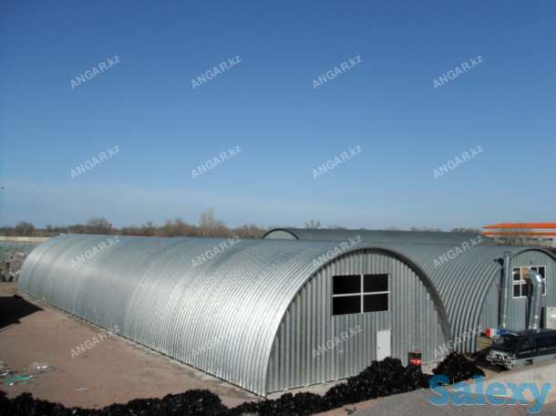 Быстровозводимые бескаркасные ангары в г. Астана, фотография 3