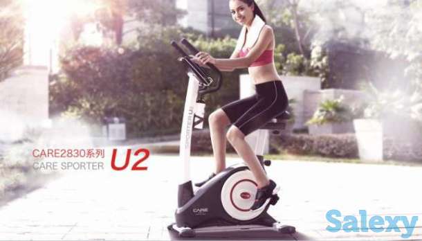 Велотренажер для дома офиса выдерживает до 130 кг доставка установка, фотография 5