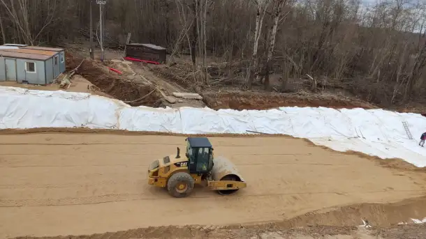 Геоспан ТНПЭ от 10050кН до 1200100 кН Тканый геотекстиль из прочных полиэфирных нитей, фотография 3