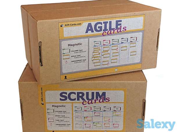 Магнитные карточки для Agile, Scrum и Kanban-доски, фотография 2