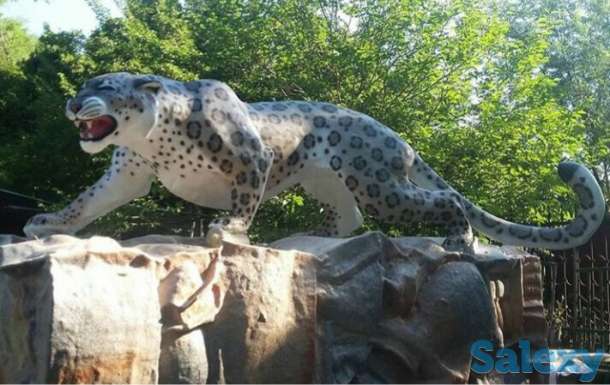 Cадовые скульптуры, уличные вазоны, фонтаны, фотография 1