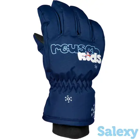 Перчатки reusch 17-18 kids dress blue, фотография 6