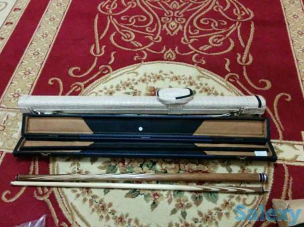 Кий ручной работы бильярд, фотография 1