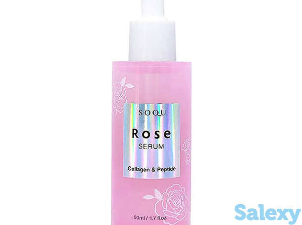 Сыворотка для лица soqu rose serum, фотография 1
