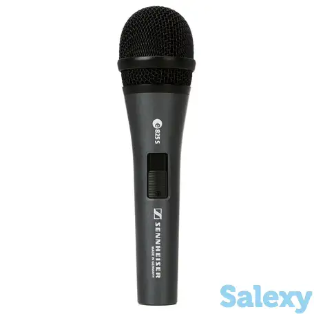 Динамический вокальный микрофон sennheiser e 825-s, фотография 1