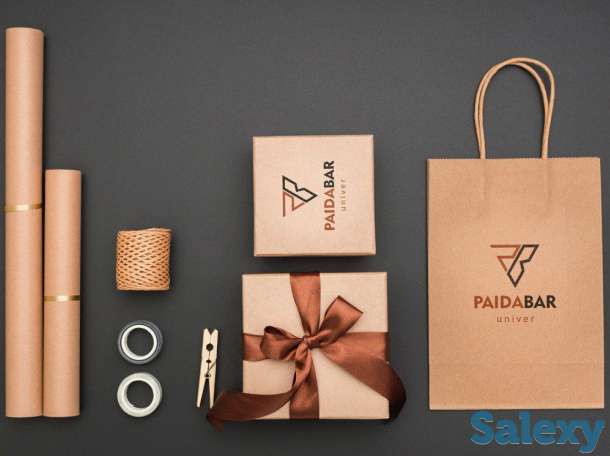 пакет с логотипом, фотография 2