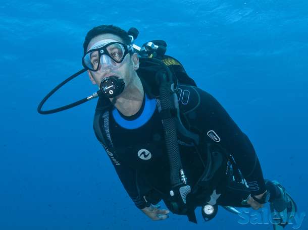 Гидрокостюм aqua lung diveflex, моно, 5,5 мм, муж.,, фотография 3