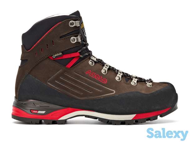 Треккинговые ботинки asolo superior gv dark brown/red, фотография 2