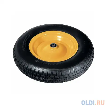 Колесо пневматическое 4.80/4.00-8 d380мм, подш. внут. диам. 12мм, длина оси 90мм//, фотография 1