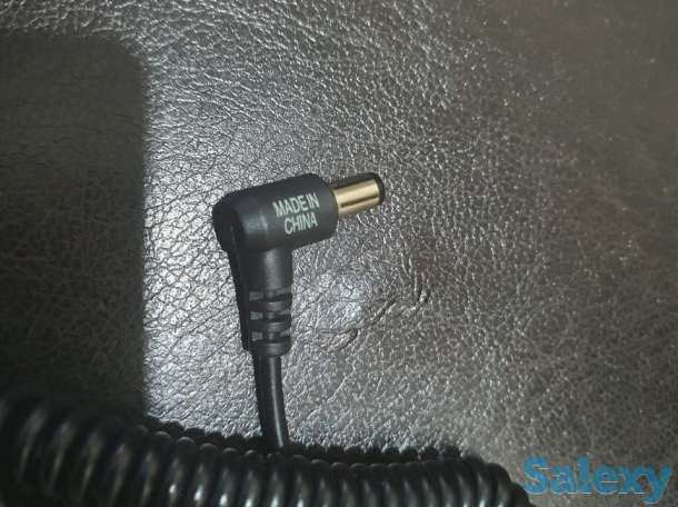 Зарядное устройство навигатора витой шнур Черный, фотография 3