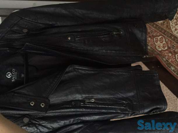 Продам кожаную куртку, фотография 1